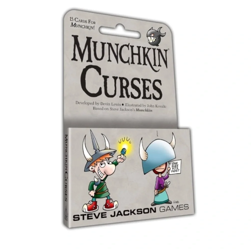 New! 2 /$18! 2 Packs Munchkin Curses Card Game